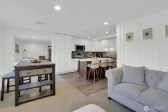 family room off kitchen