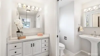 Convenient ensuite designed with everyday comfort in mind.