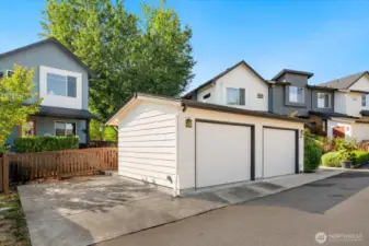Plenty of space for parking conveniently next to the home!
