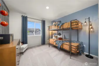 Bed #3-DISCLAIMER: photos are of Model Home, also a Christy, and are for illustrative purposes only, finishes, features, upgrades, colors, and features will vary