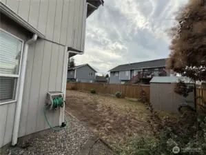 Another view of the Back of home and Garden Shed.