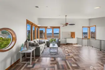 Living space over garage