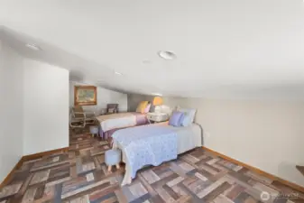 Living space over garage