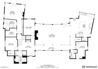 Main floor plan.