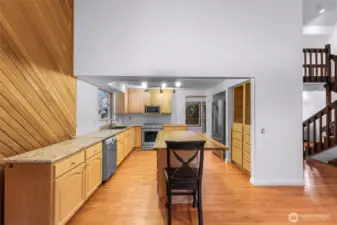 Pantry area included