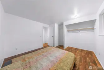 Additional closet space