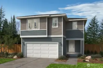 Photo for color visual not of actual home