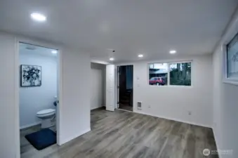 FULL BATHROOM IN THE SHED