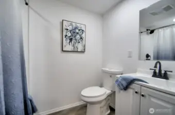 FULL BATHROOM IN THE SHED