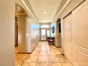 Grand entry wide and roomy