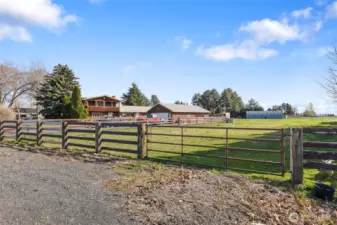 Fully Fenced Pasture with UGS system.