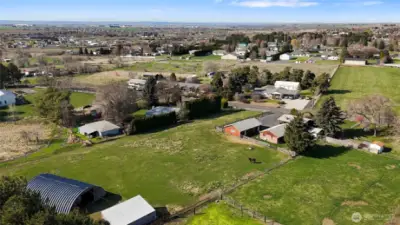 Property includes a lofting shed (600 sq. ft.) and a Utility Farm Shed (2160 sq. ft).
