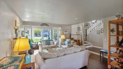 Offers plenty of space for comfortable seating and relaxation.