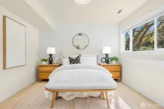 Bonus room downstairs with own private bath make a great guest quarters