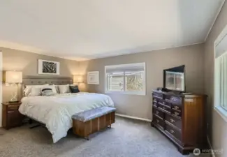 Large primary bedrooms