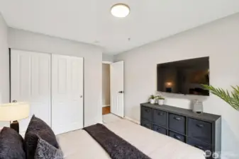 Virtually Staged 2nd Bed
