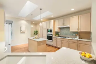 This kitchen has LOADS of storage!