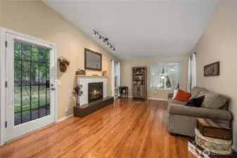 Large windows create a bright, airy feel — truly lives larger than 998 sqft