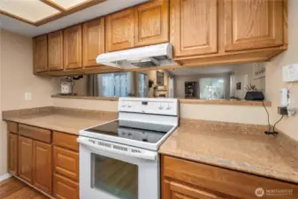 Light and bright with thoughtful layout and visibility to the living space