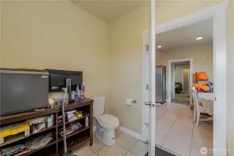 Unit B half bath