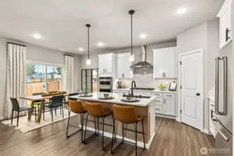 Disclaimer Secondary photos of same floor plan on different lot in different community: Photos are from another Warren, finishes, upgrades, and features may vary.