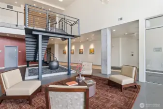 Enjoy our beautiful lobby.  Welcome home.