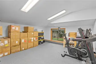 Multiple Storage room space in shop