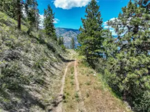 Access from last home on driveway