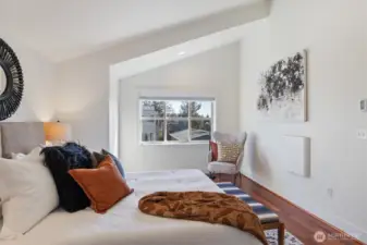 Beautiful vaulted ceiings