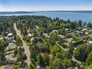 77th Ave NE is the street with underground utilities!  Close to Medina Beach, the Medina Park, and quick to Downtown Bellevue!  Private as well as top-rated Bellevue Public Schools.