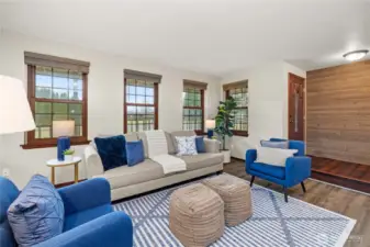 Stunning Views Of Mt. Rainier From Living Room And Front Porch