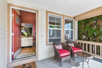 Front Porch Entry