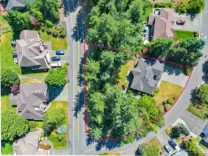 Approximate property lines.