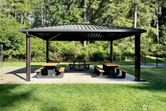 Gazebo at the park.