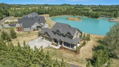 Aerial View of home/lot