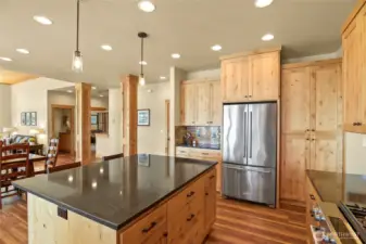 Kitchen - stainless steel appliances