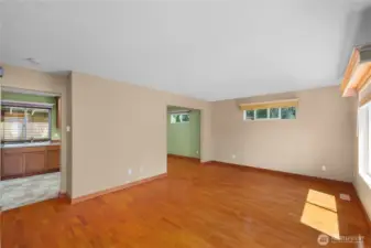Open floorplan