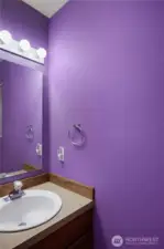 Half bath on the main floor