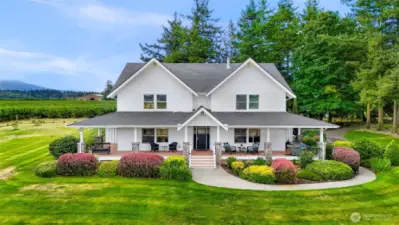 This iconic home and barn offer panoramic views and quality throughout