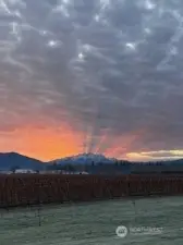 Sunrise over the Sisters!