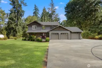 Welcome to this amazing Craftsman home on over 1 acre!
