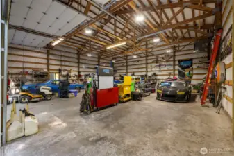 Check out this incredible space—perfect for working on vehicles, storing RVs or boats, perfect for home-based business or tackling big projects. Versatile, wide-open, and ready for whatever you need.