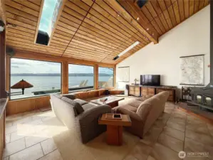 Large open concept living