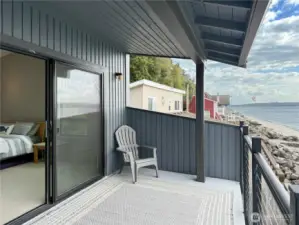 Private deck off master suite