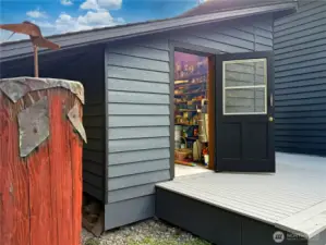 Large detached workshop