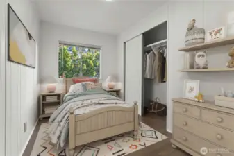 Virtually Staged Bedroom #2