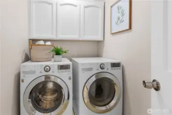 main floor utility room
