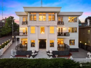 The Queen Anne Mansion is the epitome of luxury and beauty