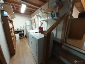 utility room off kitchen