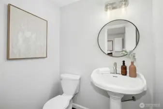 Powder room.
